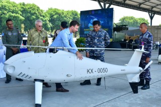Danpuspenerbal Tutup Training UAS dan Cek Kemampuan Terbang Drone Baru Ron 700