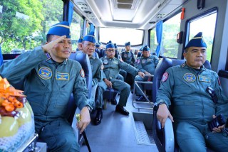 Laksda TNl Sisyani Jaffar Berikan Entry Briefing Awali Tugasnya Sebagai Danpuspenerbal