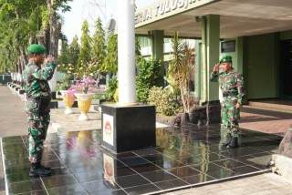 Korem 084/Bhaskara Jaya Gelar Upacara Peringatan Hari Sumpah Pemuda ke-95 Tahun 2023