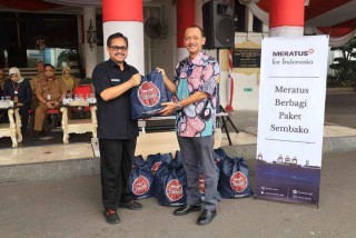 Pemkot Surabaya Terima Bantuan 500 Paket Sembako dari Meratus