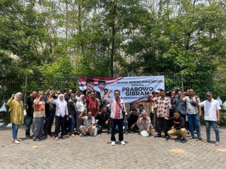 Ratusan Relawan Wong Ndeso Ponorogo Deklarasi Dukung Prabowo-Gibran