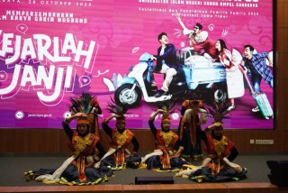 KPU Jatim Berikan Pendidikan Pemilih Lewat Nobar Film " kejarlah Janji" Bersama Mahasiswa UINSA