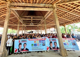 Komunitas Masyarakat Petani Desa Ponorogo Resmi Deklarasi Dukung Prabowo-Gibran