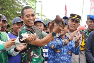 Lomba Merpati Balap Liga Jatim Bersatu 2023  Piala Pangdam V/Brawijaya Cup, digelar di Bangkalan Madura