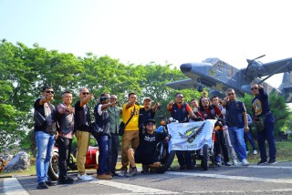 Pererat Silaturahim r, HDCl Gelar Safety Riding Training dan Baksos di Puspenerbal Juanda