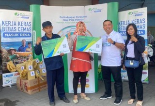BPJamsostek Juanda Edukasi & Sosialisasi Pedagang Pasar Baru Kalanganyar Sidoarjo