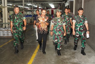 Kunjungan Kerja Presiden RI di Wilayah Korem 084/BJ, Berjalan Aman dan Lancar