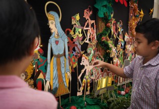 Sambut Natal 2023. Di SD Katolik Santa Clara Merangkai Dekorasi Natal Dengan Tema "The Christmas Character"