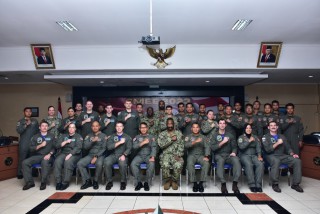Wing Udara 2 Puspenerbal Gelar Pertukaran Ahli dengan US Navy