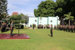 Perkuat Sinergitas, Kodim 0827/Sumenep Gelar Apel Bersama TNI-Polri