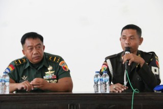 Kodim 0827/Sumenep Terima Sosialisasi Ops Gaktib Yustisi Polisi Militer