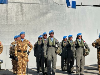 Laksanakan Hand Over, Air Crew HS-1305 Lanjutkan Misi Air Crew HS-1306 MTF Unifil