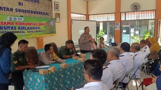 Selaraskan Program Pemerintah Bersama Mahasiswa Unair Melalui KKN-BBK di Masyarakat