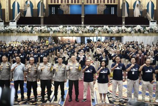 Perkuat Sinergi Kapolda Jatim Hadiri Apel Akbar Bersama DJP Jatim I