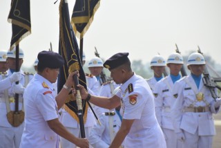 Komandan Wing Udara 2, 3 dan Danlanudal Biak Puspenerbal Berganti