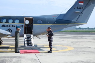 Wadan dan PJU, Lepas Danpuspenerbal Kunker ke Lanudal Tanjungpinang dan Matak