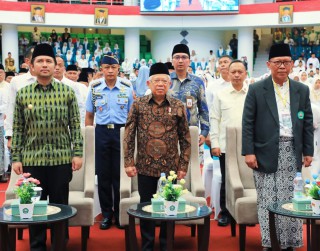 Wakil Presiden RI Beri Kuliah Umum di Unisma, Bahas Pentingnya Moderasi Beragama