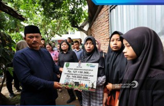 Ahli Waris Linmas Kota Madiun yang Meninggal saat Jaga TPS Pemilu 2024 Dapat Santunan BPJS Ketenagakerjaan