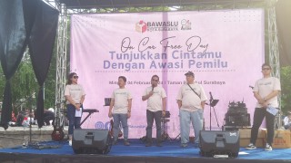 Bawaslu Surabaya Ajak Warga Berpartisipasi Awasi Pemilu 2024