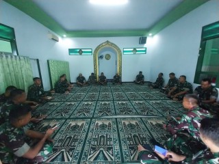 Bersama Danrem, Kodim 0830/Surabaya Utara Gelar Do'a Bersama Untuk Kelancaran Pemilu 2024