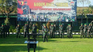 3 Pesan Penyampaian Irup, Pada Kegiatan Upacara Bendera Kodim 0817/Gresik