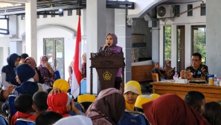 SASAR 292. 041 Anak, Ning Sasha ajak orangtua dukung Sub Pin Polio Putaran Kedua