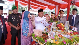 Dandim Gresik Apresiasi Upacara Peringatan HUT Pemkab Gresik Ke-50 dan Hari Jadi Kota Gresik Ke-537