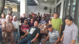 Kampanye telah Usai, Teguh Santoso Caleg Dapil 5 Surabaya dari Perindo beserta Relawan Ucap Syukur