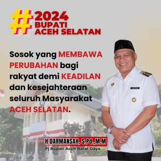 Darmanyah Positif Maju Bupati Asel,Mendagri Disebut Tak Bakal Ganti Pj Bupati Abdya Meski Tak Mundur