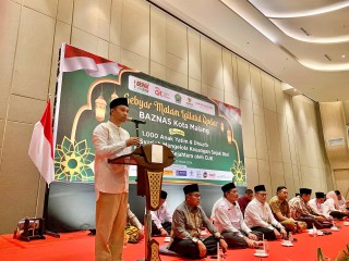 Grand Mercure Malang Mirama Bersama Baznas Kota Malang Bukber Dengan 1.000 anak yatim dan dhuafa