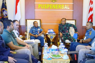 Puspenerbal Terima Kunker Tim Turkish Aerospace Industries