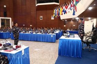 Usai Rapim TNl/Polri, Komandan Puspenerbal Lanjut Ikuti Rapim TNl AL 2024