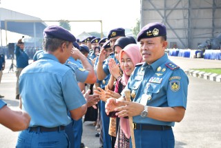 Apel Khusus Halal Bihalal, Danpuspenerbal : Terimakasih, Cuti Lebaran Kembali Tepat Waktu Tanpa Pelanggaran