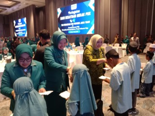 Hadiri Peringatan HKG PKK KE 52, Pj.Gubernur Adhy : Jatim terbebas dari Stunting dan KDRT