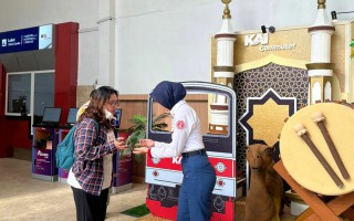 KAI Commuter Daop 8 Siapkan 60 Perjalanan Commuter Line Setiap harinya Selama Lebaran 2024