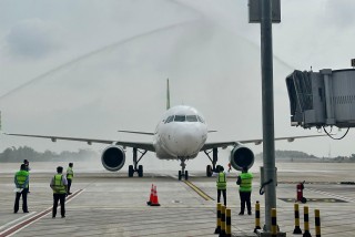 Perdana Bandara Dhoho Kediri Layani Penerbangan Komersial Reguler