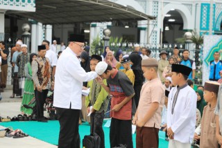 Di Titik Terakhir Safari Ramadhan 1445 H, Pj. Sekdaprov Bobby Harap Tahun Depan Dapat Beri Manfaat