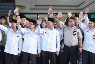 Pemberangkatan Kloter Terakhir Haji 2024 dari Surabaya ke Jeddah