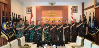 Danpuspenerbal Terima CC Direktur Eksekusi, Upaya Hukum Luar Biasa dan Eksaminasi Jampidmil Kejagung Rl