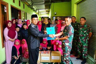 Jumat Berkah, Puspenerbal Santuni Panti Asuhan Amanah Bina Insani Gebang