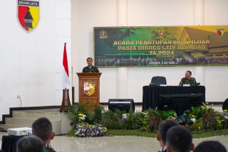 Danseskoad Secara Resmi Menutup KKL Studi Wilhan Pasis Dikreg LXIV Seskoad TA 2024 Kodam V/Brawijaya