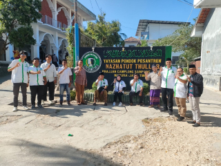Aliansi Wartawan Surabaya Berikan Pelatihan Jurnalistik di Pondok Pesantren Tertua Madura