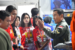 Dua UAV Andalan Skuadron Udara 700 Wing Udara 2 Puspenerbal Dipamerkan di TNI FAIR 2024
