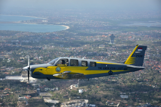 Siap Meriahkan Bali Air Show, Rajawali Laut Flight Puspenerbal Menuju Bali