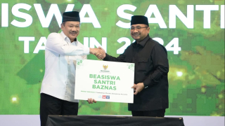 Baznas Luncurkan Program Beasiswa untuk 10.000 Santri