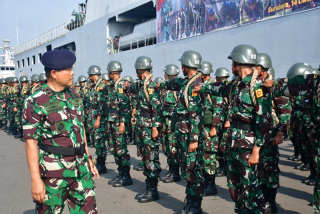 Komandan Puspenerbal Hadiri Pembukaan Dikmaba TNI AL Angkatan XLIV/2 TA. 2024