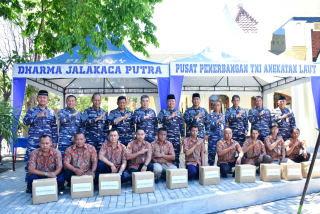 Tingkatkan Imtaq Prajurit, Komandan Puspenerbal Resmikan Masjid Al-Hidayah Mako Puspenerbal