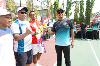 Danrem 084/Bhaskara Jaya Tutup Open Tournament Tenis Danrem Cup 2024