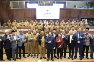 Rapat Bersama DPR dan Mendagri RI, Jatim Siap Sukseskan Pilkada Serentak 2024