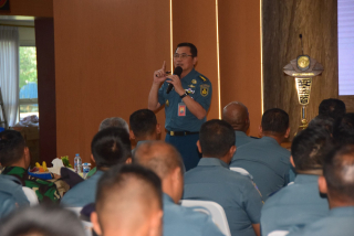 Komandan Puspenerbal Buka Sosialisasi Kesehatan Tentang Penyakit Jantung Koroner, Pencegahan, dan Penanganannya